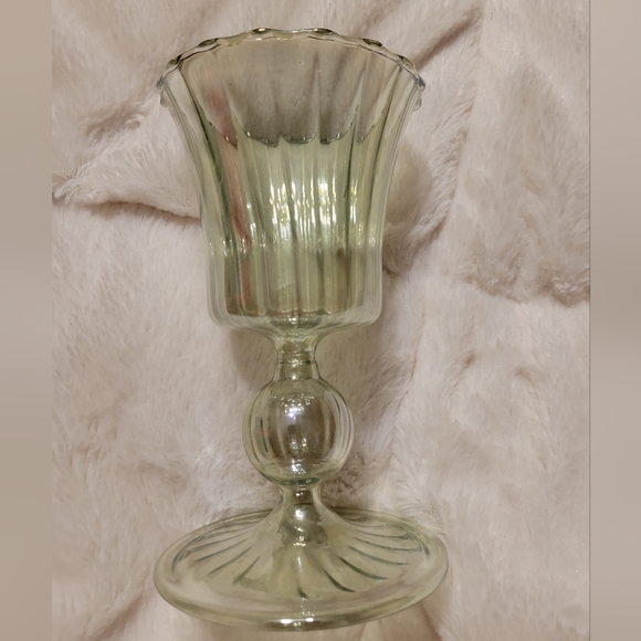 Mid Century Venetian Glass Candle Holder - Picture 3 of 8